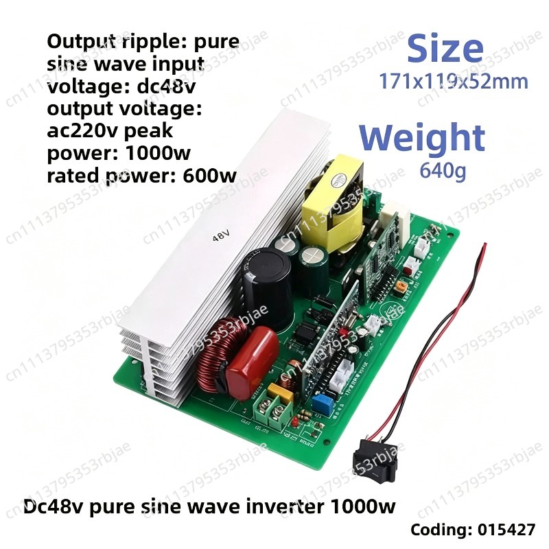 500W/1000W Pure Sine Wave Inve - Pure Sine Wave Inverter Board 24V 48V 评论和价格