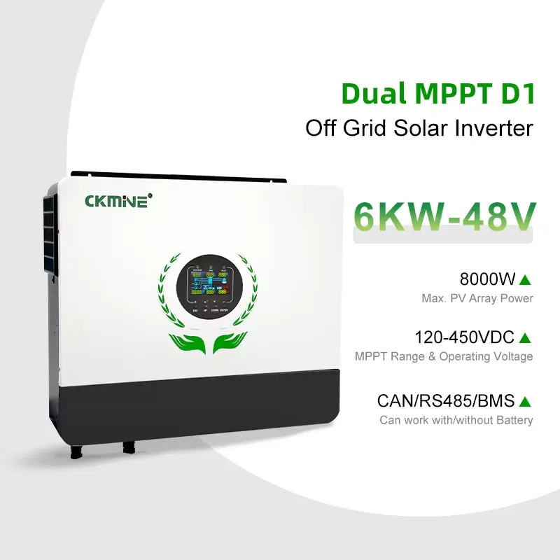 Hot Sale Wholesale Dual MPPT S - Off Grid Solar Inverter 48V 6000W 评论和价格