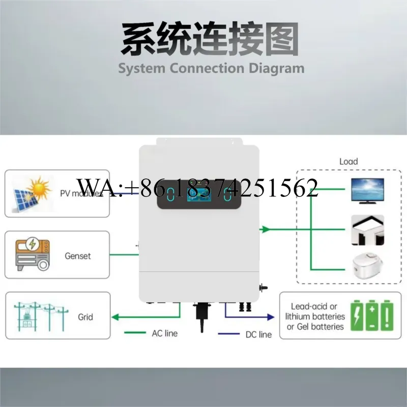 Wmwmnu for 6KW 8KW 10KW 11KW H - Split Phase Inverter 10Kw 110V 220V 评论和价格
